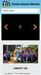 Mobile Screenshot of floridainclusionnetwork.com